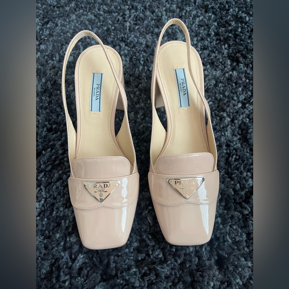 Prada patent leather slingback pumps size 36 - Picture 2 of 8
